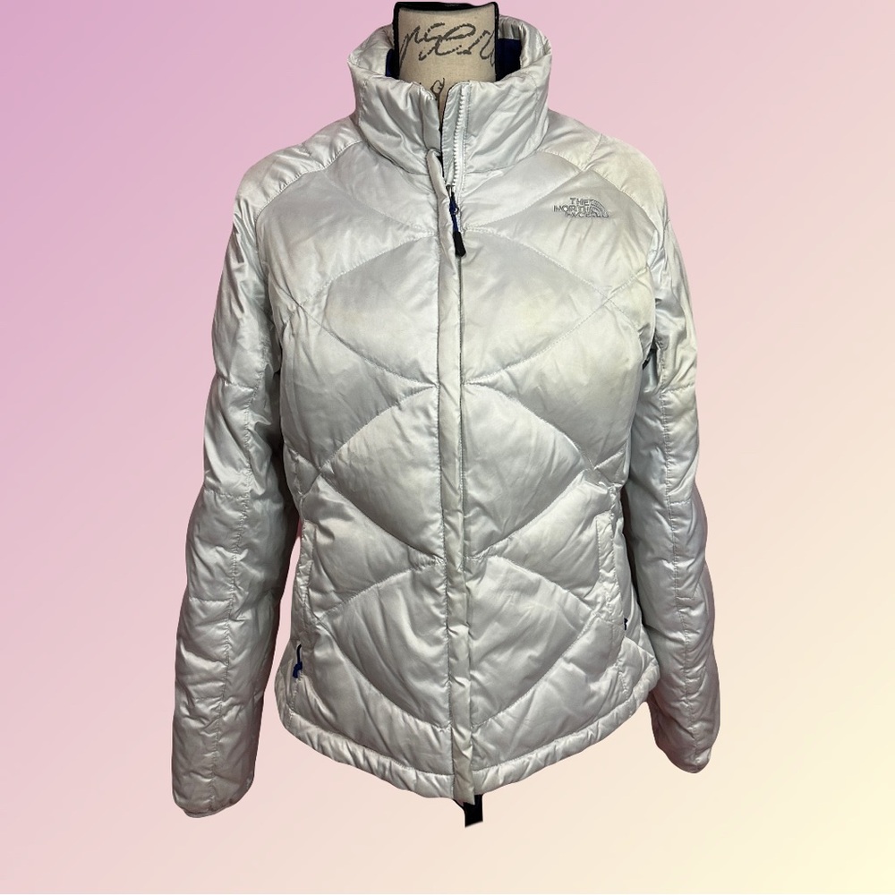 The North Face Medium 550 Quilted Puffer Jacket-Sz Large